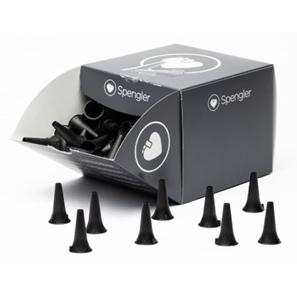 Speculum per Otoscopi compatibili con varie marche - 4 mm - Neri (Conf. 250 pz.)