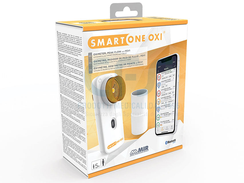 Spirometro MIR Smart One Peak flow per smartphone