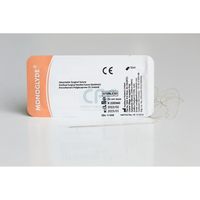 Sutura Healthium MONOGLYDE, ago 1/2 30mm, USP 0 - filo incolore 70cm (conf. 12 pz.)