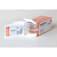 Sutura Healthium MONOGLYDE, ago 1/2 30mm, USP 0 - filo incolore 70cm (conf. 12 pz.)