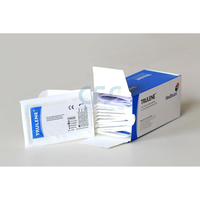 Sutura Healthium TRULENE, ago 3/8 19mm, USP 4/0 - filo blu 45cm (conf. 12 pz.)