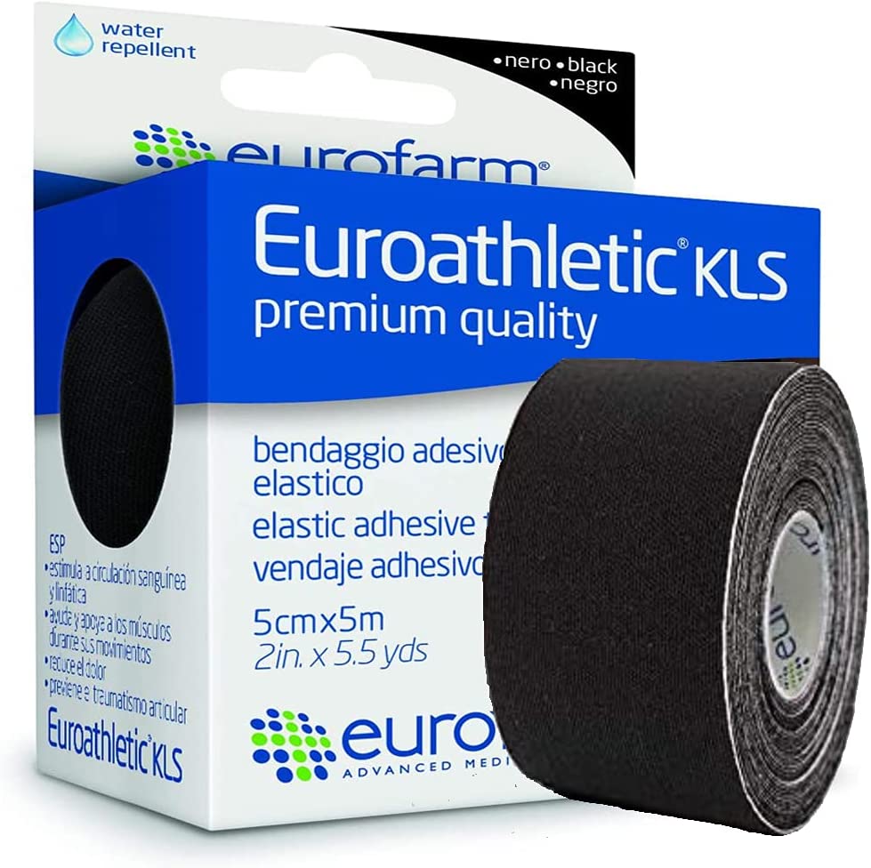 Tape neuromuscolare EUROATHLETICS KLS cm 5 x 5 mt