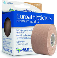 Tape neuromuscolare EUROATHLETICS KLS cm 5 x 5 mt