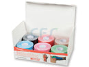 Tape neuromuscolare Kinesiologia 6 colori cm 5 x 5 mt (conf. 6 pz.)