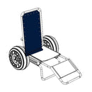 Telo schienale per carrozzina da spiaggia e mare JOB