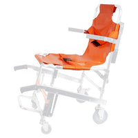 Telo in nylon arancione per portantina