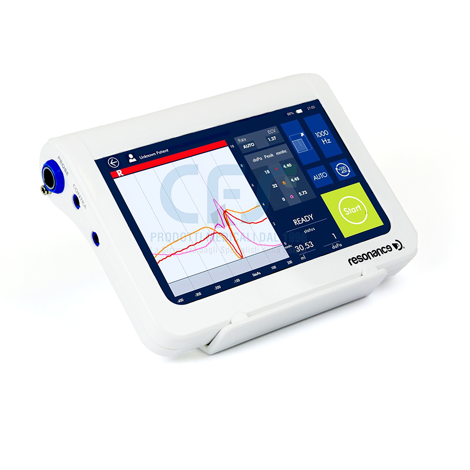 Timpanometro RESONANCE r16m - collegamento PC Windows