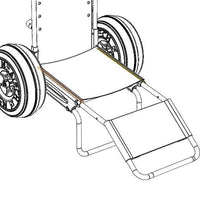 Tubi seduta per carrozzina da spiaggia e mare JOB