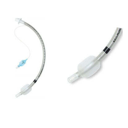 Tubo endotracheale armato precurvato mm. 8