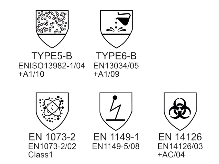 Tuta isolante monouso TESAKON 600 - Cat. III Tipo 5B-6B