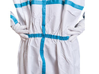 Tuta isolante monouso con cuciture termosaldate - Cat. III Tipo 4B-5B-6B