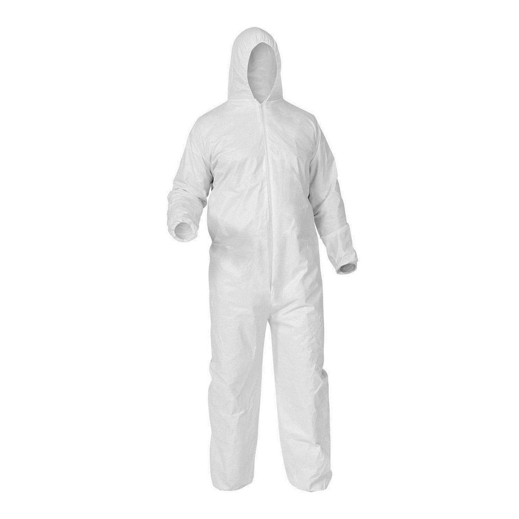 TUTA MONOUSO BIANCA TIPO 5/6 CON CAPPUCCIO TG.XL 10460 TUTA MONOUSO BIANCA TIPO 5/6 CON CAPPUCCIO TG.XL 10460