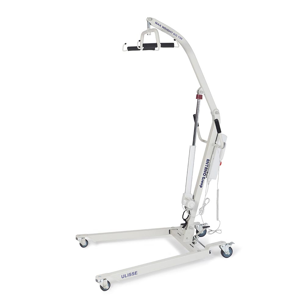 Sollevamalati elettrico pieghevole ULISSE EL 150 CI + Imbracatura standard - Portata 150 Kg