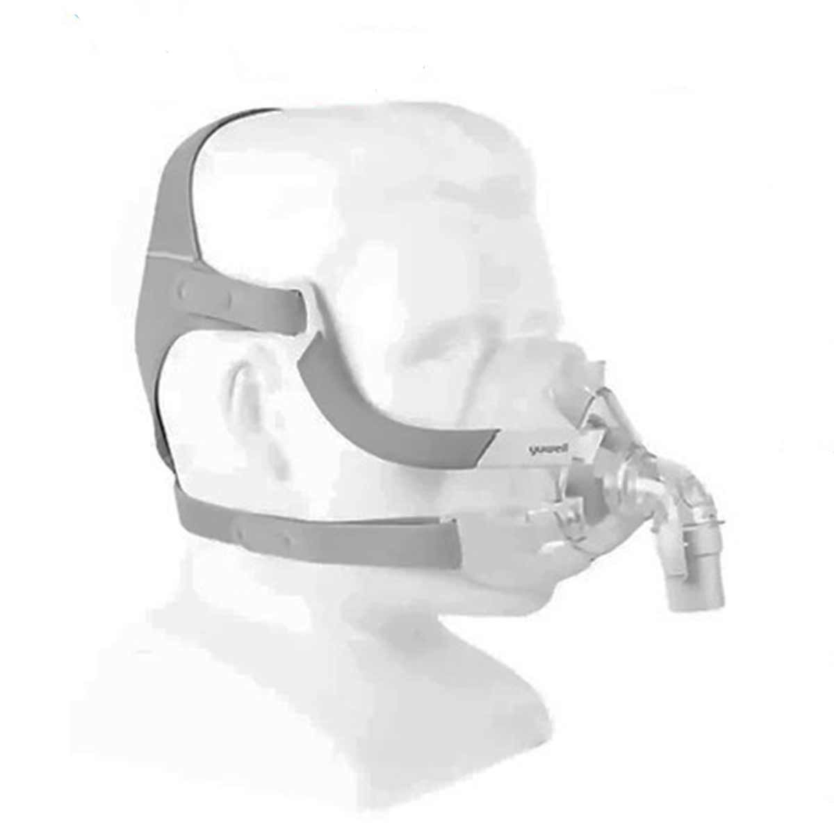 Maschera oronasale Yuwell YF-02 per CPAP senza supporto frontale