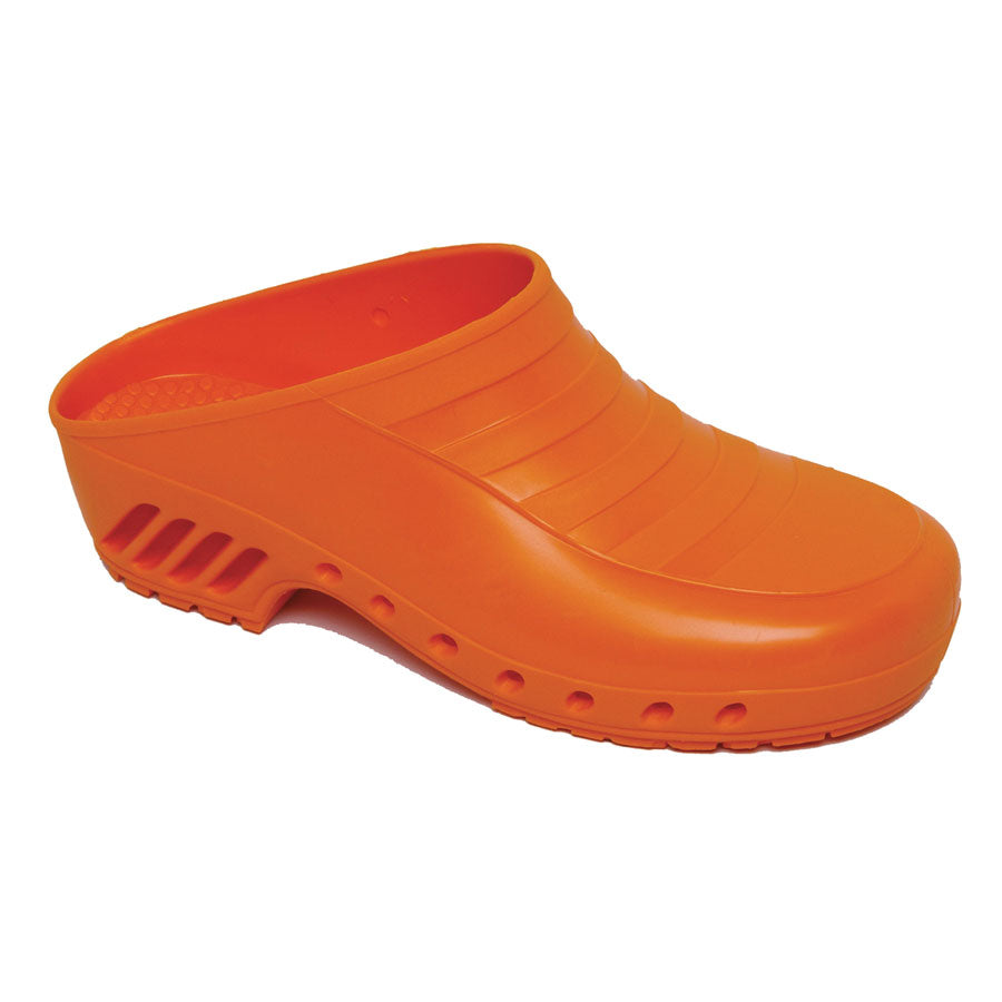 Zoccoli in materiale antistatico - Tomaia senza fori - Arancio