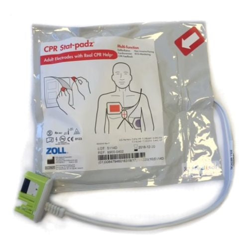 Piastre per defibrillazione ZOLL AED PLUS / AED PRO, CPR STAT-PADZ - (coppia) - Originali