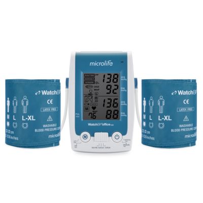 Misuratore di pressione da braccio professionale MICROLIFE WatchBP Office AFIB
