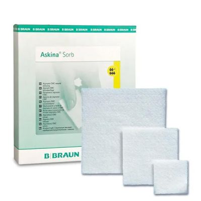 Askina Sorb Medicazione Alginato-CMC 10x10cm (Conf. 15 pz.)