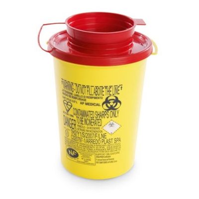 Contenitore per taglienti LINEA PBS - 0,6 litri