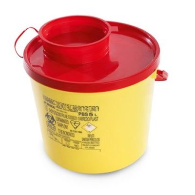 Contenitore per taglienti LINEA PBS - 5 litri