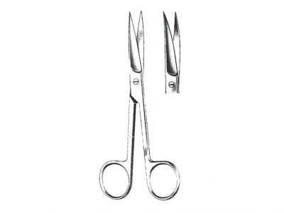 Forbici Acute Curve cm 18 