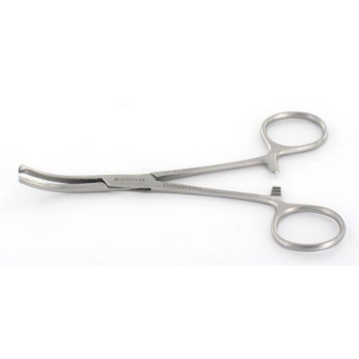 Pinza Kocher curva cm 14 
