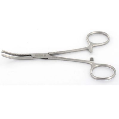 Pinza Kocher curva cm 18 