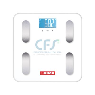 Bilancia Body Fat EQUILIBRA - bianca