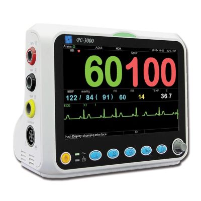 Monitor multiparametrico PC-3000 - SpO2, NIBP, ECG,RESP e TEMP