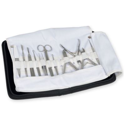 Kit strumentario professionale per podologia - 11 strumenti 