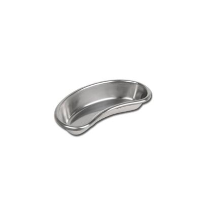 Bacinella reniforme inox cm 21 - bordo alto