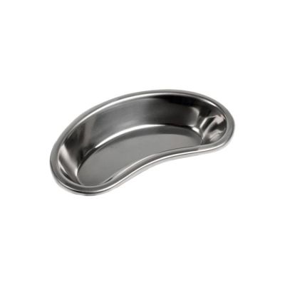 Bacinella reniforme inox cm 31 - bordo alto