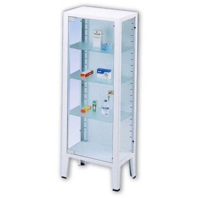 Armadio vetrina per medicinali a 1 anta DELUXE