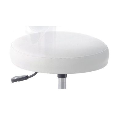 Sgabello con sedile imbottito - base in plastica elevabile a gas su CFS  PRODOTTI MEDICALI