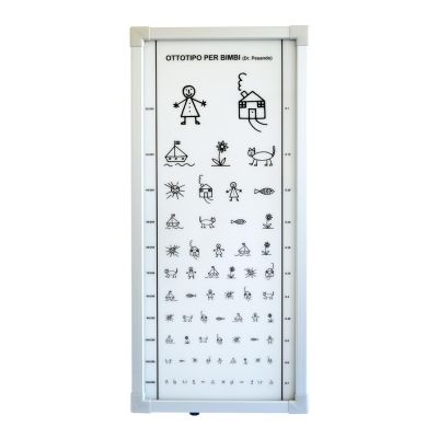 Ottotipo luminoso per bambini di Pesando - con variatore di luminosità