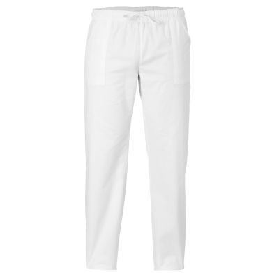 Pantalone in cotone 100% 100% ALAN - Bianco (Unisex)  