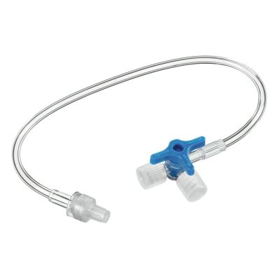 Rubinetto a 3 vie B.Braun Discofix con prolunga 75 cm (conf. 50 pz.)