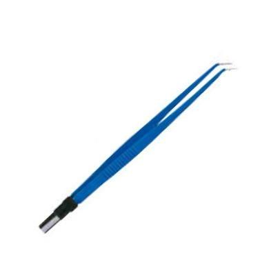 Pinza bipolare Curva 20 cm - Punte 1 mm