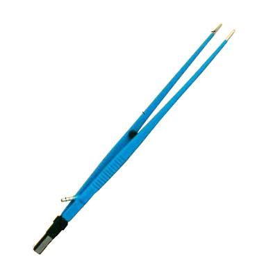 Pinza bipolare Retta con irrigazione 18 cm - Punte 1 mm