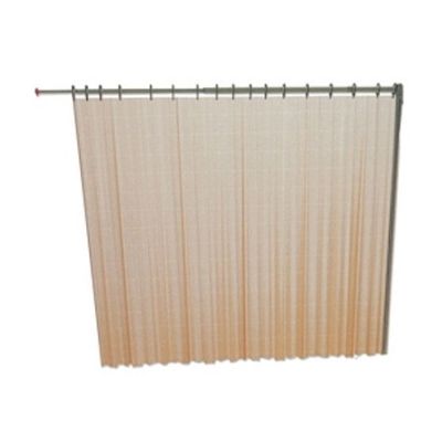 Tenda in Trevira per separè da parete 225 x 180 cm - beige