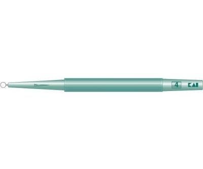Curette dermatologica - 4 mm