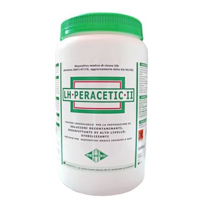 Disinfettante in polvere LH Peracetic II - Barattolo da 1 Kg su CFS  PRODOTTI MEDICALI