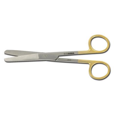 Forbici Smusse Rette Tungsteno cm 14,5