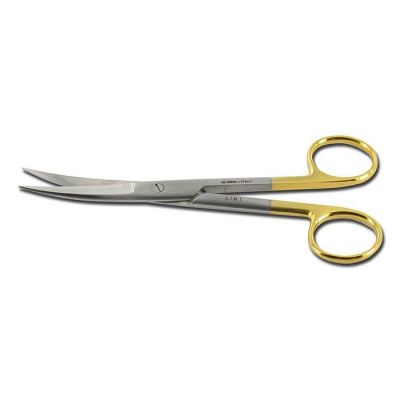 Forbici Acute Rette Tungsteno cm 14,5