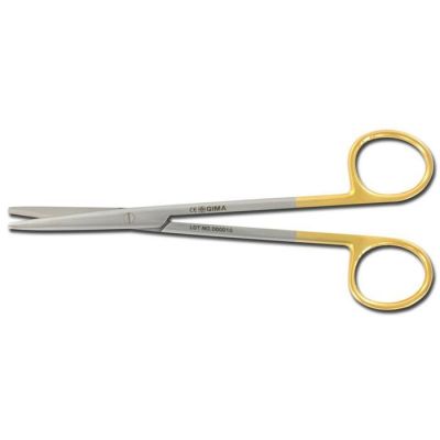 Forbici Metzenbaum rette Tungsteno cm 14