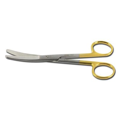 Forbici Smusse Curve Tungsteno cm 14,5