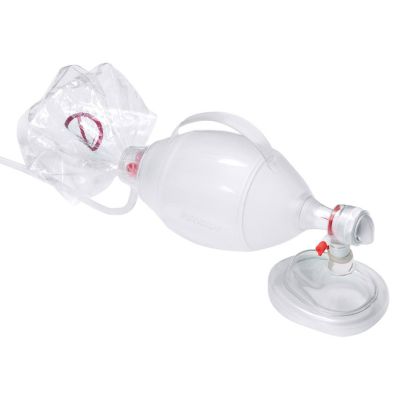 Pallone di ventilazione AMBU Spur II Monouso - Adulto