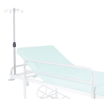 Asta flebo in acciaio Inox – 4 ganci inox BCA113 per BC100