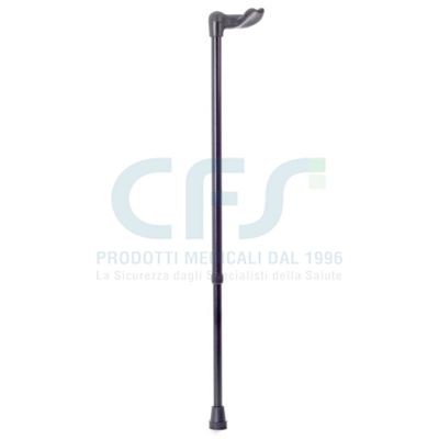 Bastone in alluminio regolabile BRIO RP153S - Manico anatomico sx