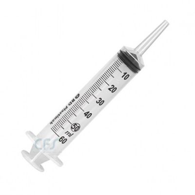 Siringa senza ago BD Plastipak 50 ml - catetere centrale (conf.60 pz.)
